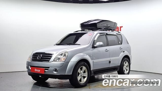 KGM SUPER REXTON 2009 — 201 827 км, серебристый, Корея — под ключ — фото 1