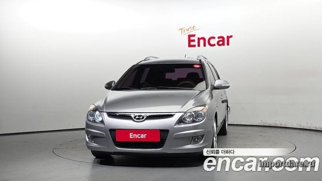 HYUNDAI I30 CW 2011 — 156 172 км, серебристо-серый, Корея — под ключ — фото 3