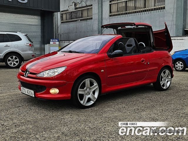 Peugeot 206CC сзади