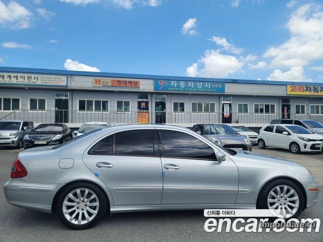 MERCEDES-BENZ E-CLASS W211 2009 — 108 218 км, серебристый, Корея — под ключ — фото 4