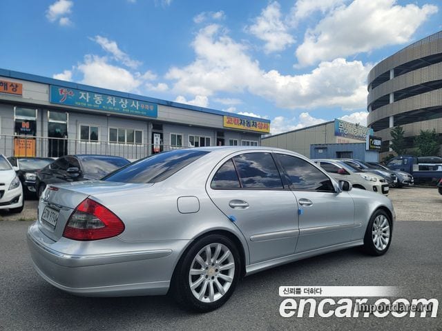 MERCEDES-BENZ E-CLASS W211 2009 — 108 218 км, серебристый, Корея — под ключ — фото 5
