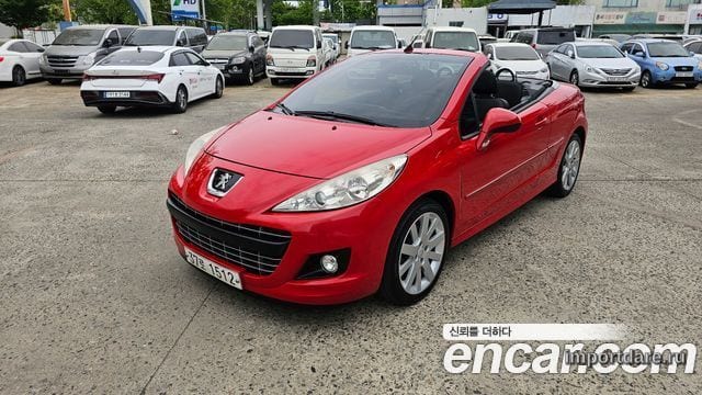 Peugeot 207cc спереди