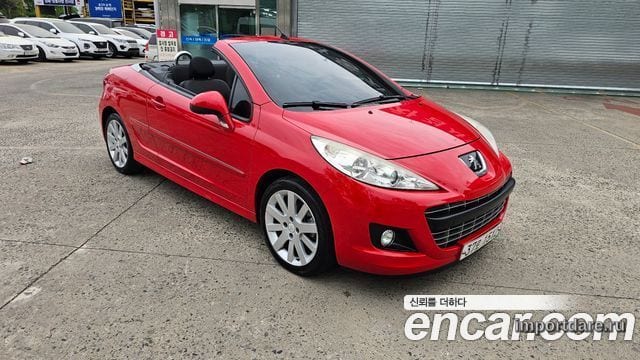 Peugeot 207cc интерьер