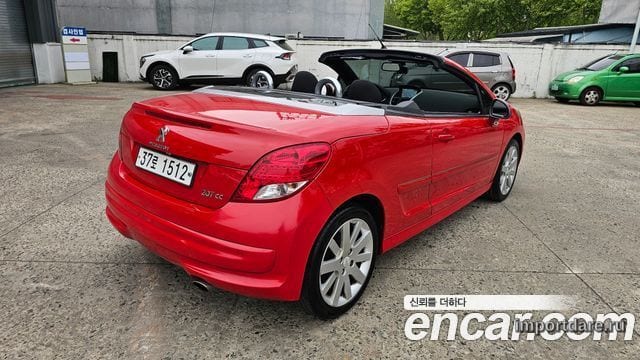 Peugeot 207cc детали