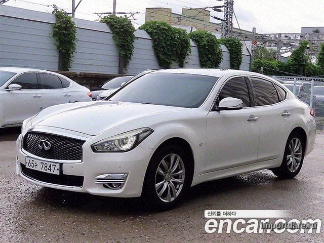 INFINITI Q70 2015 — 142 688 км, белый, Корея — под ключ — фото 2