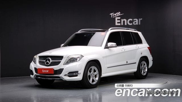 MERCEDES-BENZ GLK-CLASS X204 2014 — 212 244 км, белый, Корея — под ключ — фото 1