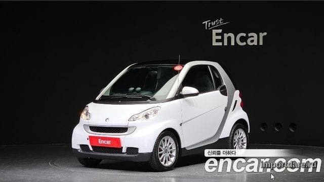 SMART FORTWO COUPE 2008 — 91 911 км, белый, Корея — под ключ — фото 12