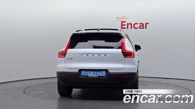 VOLVO XC40 RECHARGE 2022 — 93 160 км, белый, Корея — под ключ — фото 4