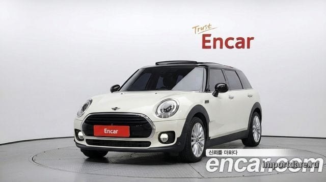 MINI COOPER D CLUBMAN 2018 — 82 437 км, белый-перламутр, Корея — под ключ — фото 1