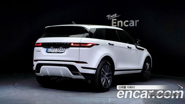 LAND ROVER RANGE ROVER EVOQUE 2024 — 641 км, белый, Корея — под ключ — фото 2