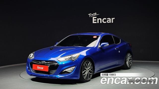 Hyundai Genesis Coupe спереди
