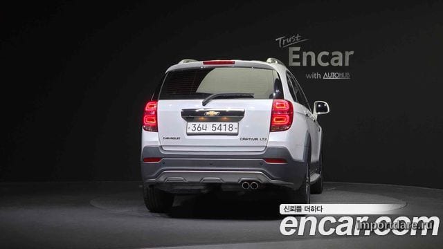 CHEVROLET CAPTIVA 2017 — 151 937 км, белый, Корея — под ключ — фото 4