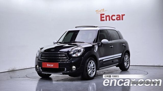 MINI COOPER D COUNTRYMAN 2015 — 113 592 км, белый, Корея — под ключ — фото 1