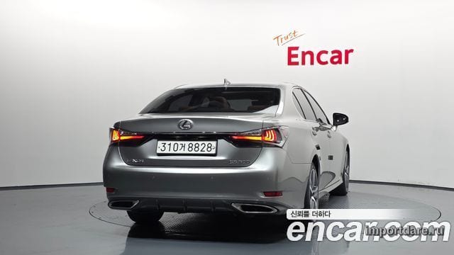 LEXUS GS300 2018 — 137 845 км, серебристо-серый, Корея — под ключ — фото 4