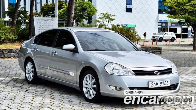 RENAULT KOREA SM5 NEW IMPRESSION 2009 — 132 163 км, серебристый, Корея — под ключ — фото 3