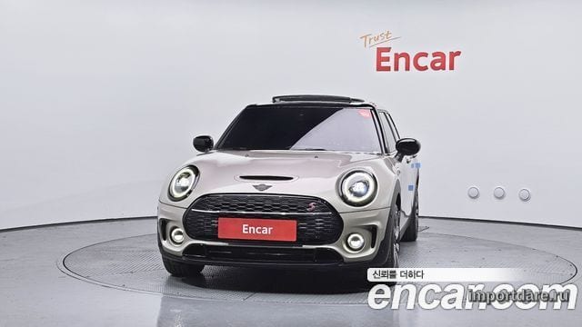 MINI COOPER S CLUBMAN 2023 — 21 235 км, светло-золотистый, Корея — под ключ — фото 3