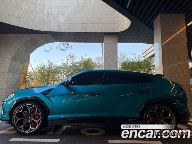 LAMBORGHINI URUS 2023 — 18 000 км, синий, Корея — под ключ — фото 2