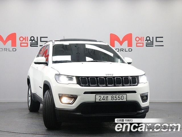 JEEP COMPASS 2019 — 90 575 км, белый, Корея — под ключ — фото 2