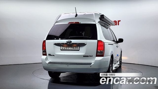 KIA CARNIVAL R 2014 — 149 400 км, белый, Корея — под ключ — фото 4