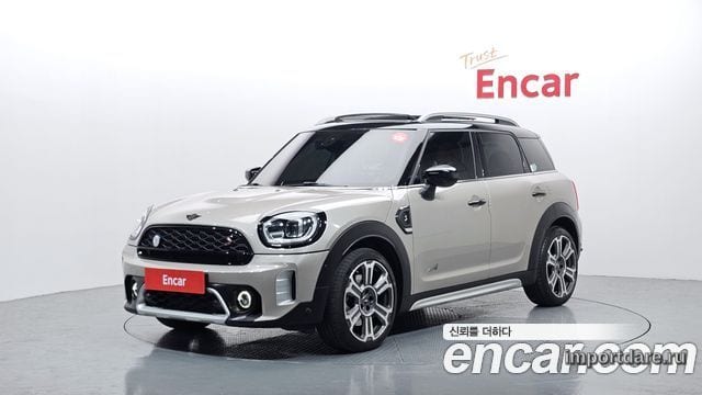 MINI COOPER S COUNTRYMAN 2022 — 27 812 км, серый, Корея — под ключ — фото 1