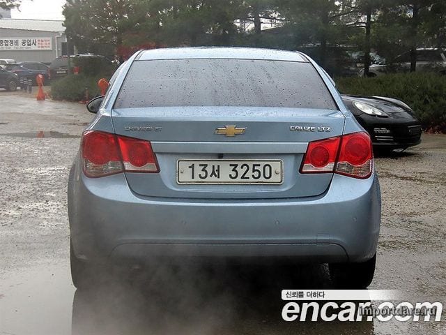 CHEVROLET LACETTI PREMIER 2009 — 73 821 км, голубой, Корея — под ключ — фото 4