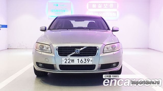 VOLVO S80 2007 — 49 500 км, серебристый, Корея — под ключ — фото 2