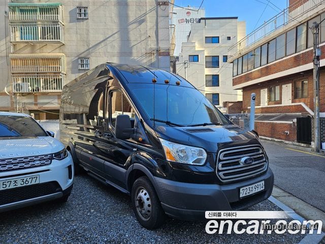 FORD TRANSIT 2018 — 29 430 км, чёрный, Корея — под ключ — фото 2