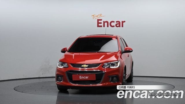 CHEVROLET AVEO HATCHBACK 2017 — 87 474 км, Корея — под ключ — фото 3