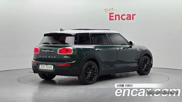 MINI COOPER D CLUBMAN 2017 — 93 375 км, зелёный, Корея — под ключ — фото 2