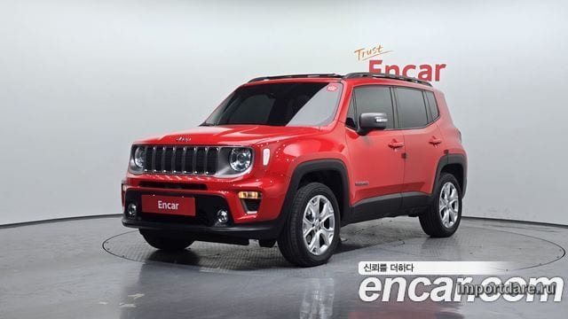 JEEP RENEGADE 2019 — 66 806 км, красный, Корея — под ключ — фото 1