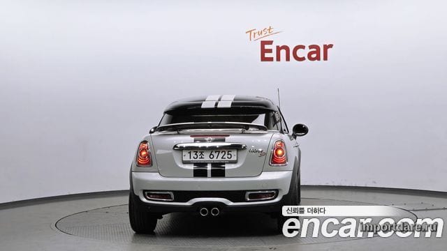 Mini Cooper Coupe сзади