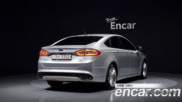 FORD FUSION 2015 — 146 590 км, серебристый, Корея — под ключ — фото 2