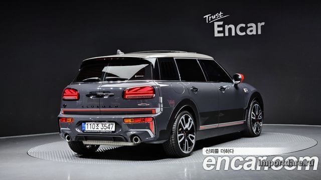 MINI COOPER S CLUBMAN 2020 — 38 790 км, серебристо-серый, Корея — под ключ — фото 2