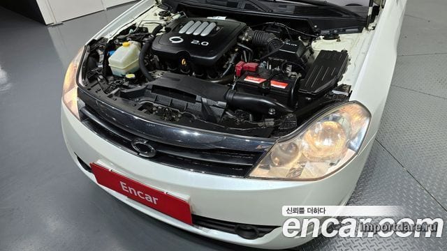 RENAULT KOREA SM5 NEW IMPRESSION 2008 — 147 760 км, белый, Корея — под ключ — фото 6
