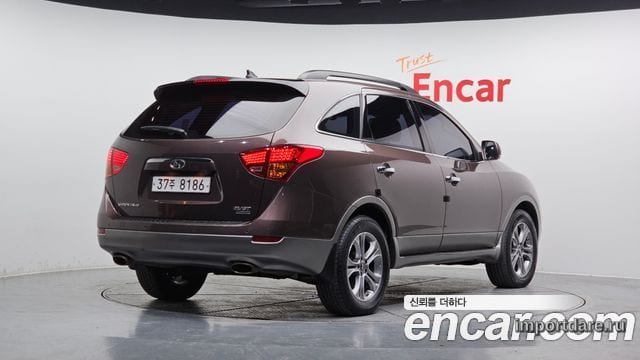 HYUNDAI VERACRUZ 2015 — 152 074 км, коричневый, Корея — под ключ — фото 2