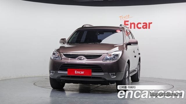 HYUNDAI VERACRUZ 2015 — 152 074 км, коричневый, Корея — под ключ — фото 3