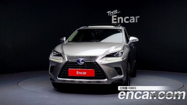LEXUS NX300H 2018 — 138 300 км, серебристо-серый, Корея — под ключ — фото 3