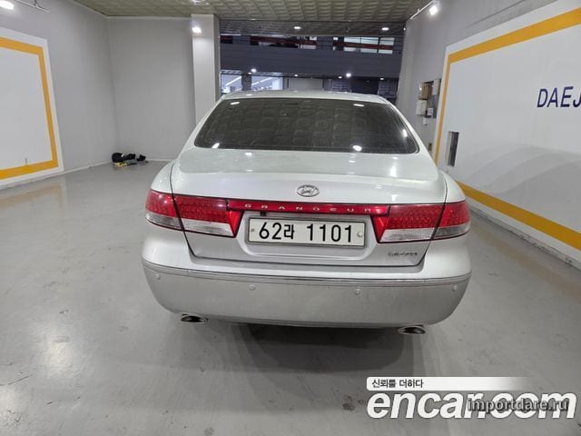 HYUNDAI GRANDEUR NEW LUXURY 2009 — 126 231 км, серебристый, Корея — под ключ — фото 4
