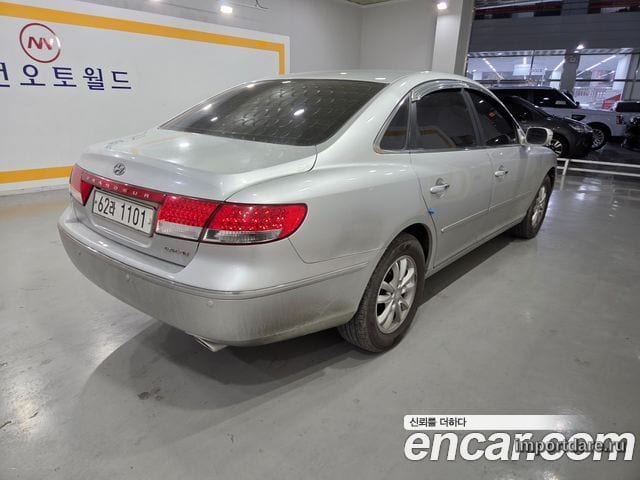 HYUNDAI GRANDEUR NEW LUXURY 2009 — 126 231 км, серебристый, Корея — под ключ — фото 5