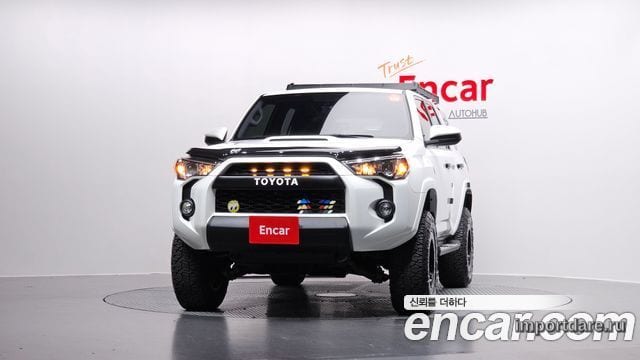 TOYOTA 4RUNNER 2015 — 107 506 км, белый, Корея — под ключ — фото 3