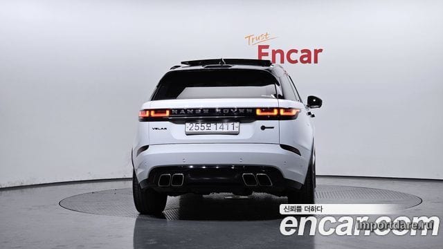 LAND ROVER RANGE ROVER VELAR 2019 — 87 098 км, белый, Корея — под ключ — фото 4