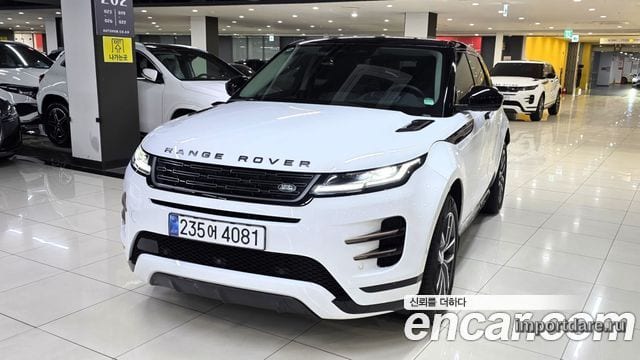 LAND ROVER RANGE ROVER EVOQUE 2025 — 16 800 км, белый, Корея — под ключ — фото 1
