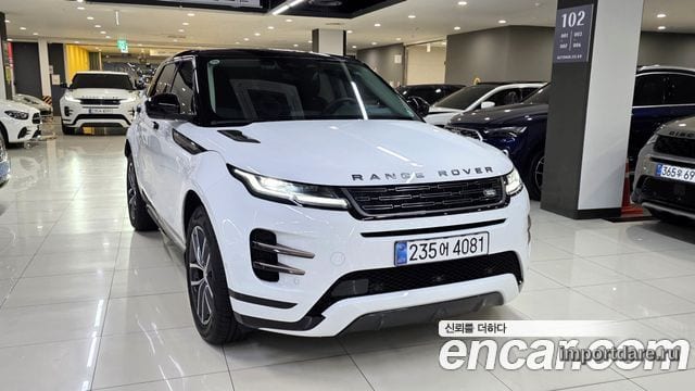 LAND ROVER RANGE ROVER EVOQUE 2025 — 16 800 км, белый, Корея — под ключ — фото 3