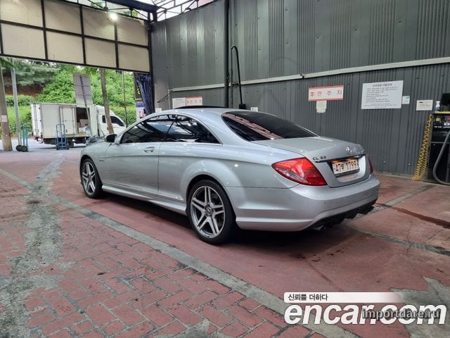 MERCEDES-BENZ CL-CLASS C216 2008 — 190 000 км, серебристо-серый, Корея — под ключ — фото 7