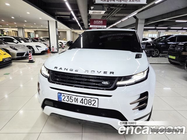LAND ROVER RANGE ROVER EVOQUE 2025 — 9 062 км, белый, Корея — под ключ — фото 1