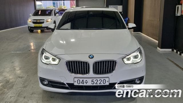 BMW 5 SERIES GT 2017 — 142 017 км, белый-перламутр, Корея — под ключ — фото 3