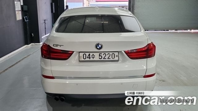 BMW 5 SERIES GT 2017 — 142 017 км, белый-перламутр, Корея — под ключ — фото 4