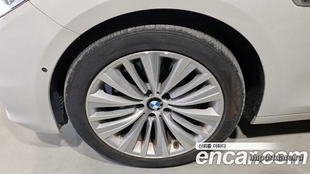 BMW 5 SERIES GT 2017 — 142 017 км, белый-перламутр, Корея — под ключ — фото 5