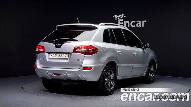 RENAULT KOREA QM5 NEO 2014 — 171 439 км, серебристо-серый, Корея — под ключ — фото 2
