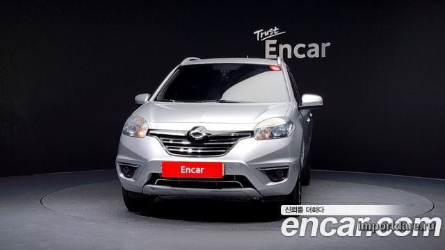 RENAULT KOREA QM5 NEO 2014 — 171 439 км, серебристо-серый, Корея — под ключ — фото 3